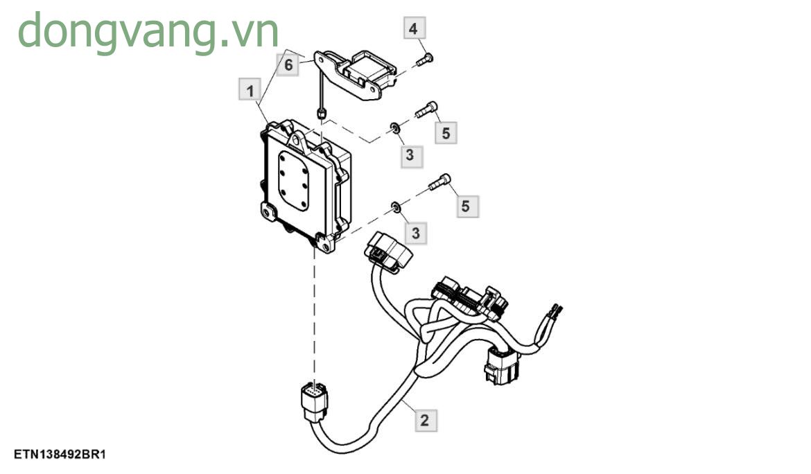 Wiring Harness, Telematics Assembly (020920 - ) - ST855306